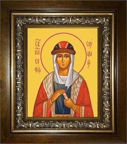 София Слуцкая, княгиня 14х18 в киоте 20х24 km_25_1110