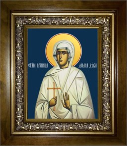 Домна Никомидийская, мученица 14х18 в киоте 20х24 km_25_1206