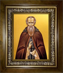 Кирилл Новоезерский, Новгородский, преподобный 14х18 в киоте 20х24 km_25_1239