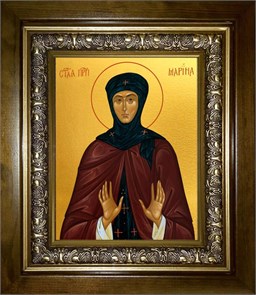 Марина Берийская (Македонская), преподобная 14х18 в киоте 20х24 km_25_1255