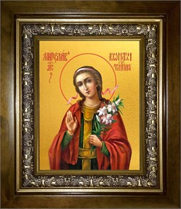 Мирослава Константинопольская, мученица 14х18 в киоте 20х24 km_25_1262