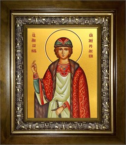 Михаил Муромский князь, благоверный 14х18 в киоте 20х24 km_25_1264