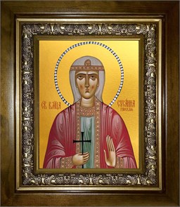 Сусанна Ранская (Грузинская) 14х18 в киоте 20х24 km_25_1298