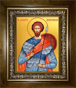 Феодот Мелитинский мученик 14х18 в киоте 20х24 km_25_1307