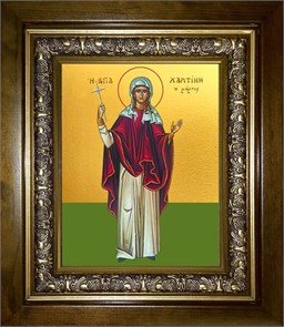 Харитина Киликийская, мученица 14х18 в киоте 20х24 km_25_1313