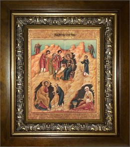 Рождество Христово 18х24 в киоте 24х30 km_25_1501