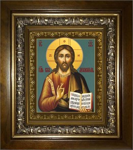 Господь Вседержитель 18х24 в киоте 24х30 km_25_1564