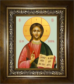 Господь Вседержитель 18х24 в киоте 24х30 km_25_1565