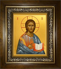 Господь Вседержитель 18х24 в киоте 24х30 km_25_1572