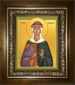 Иулиания Вяземская мученица 18х24 в киоте 24х30 km_25_1640
