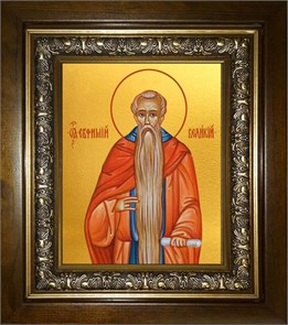 Евфимий Великий преподобный 18х24 в киоте 24х30 km_25_1736