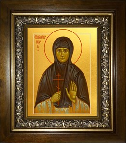 Преподобномученица Пелагия (Тестова) 18х24 в киоте 24х30 km_25_1750