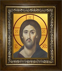 Господь Вседержитель 18х24 в киоте 24х30 km_25_1868