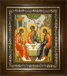 Святая Троица 18х24 в киоте 24х30 km_25_1883