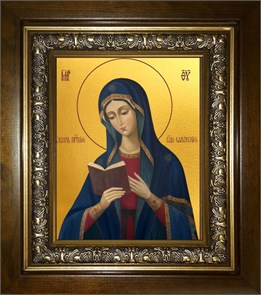 Калужская икона Божией Матери 18х24 в киоте 24х30 km_25_1978