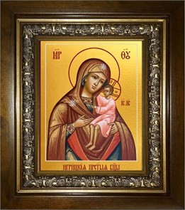 Игрицкая икона Божией Матери 18х24 в киоте 24х30 km_25_1993