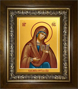 Калужская икона Божией Матери 18х24 в киоте 24х30 km_25_1999