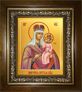 Любечская икона Божией Матери 18х24 в киоте 24х30 km_25_2004