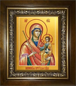 Минская икона Божией Матери 18х24 в киоте 24х30 km_25_2007