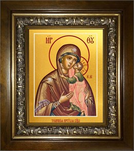 Толгская икона Божией Матери 18х24 в киоте 24х30 km_25_2032