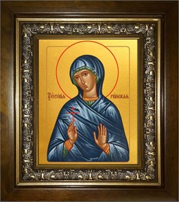 Евгения Римская 18х24 в киоте 24х30 km_25_2109