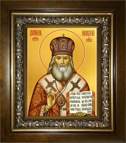 Иннокентий Митрополит Московский 18х24 в киоте 24х30 km_25_2151