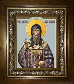 Дионисий Суздальский святитель 18х24 в киоте 24х30 km_25_2166