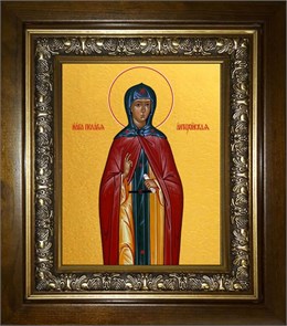 Пелагия Антиохийская преподобная 18х24 в киоте 24х30 km_25_2206