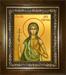 Мария Египетская, преподобная 18х24 в киоте 24х30 km_25_2231