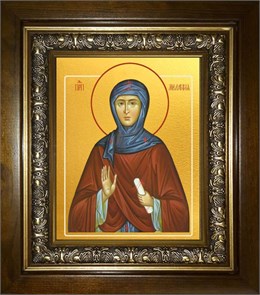 Мелания Римляныня преподобная 18х24 в киоте 24х30 km_25_2233