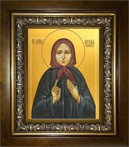 Наталья, Наталия Скопинская мученица 18х24 в киоте 24х30 km_25_2299