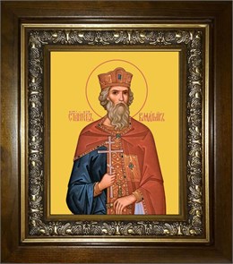 Владимир равноапостольный, Великий князь 18х24 в киоте 24х30 km_25_2310