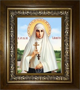Елизавета, Елисавета преподобномученица, великая княгиня 18х24 в киоте 24х30 km_25_2384