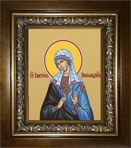 Виктория Никомидийская 18х24 в киоте 24х30 km_25_2433