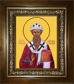 Кирилл Александрийский 18х24 в киоте 24х30 km_25_2435