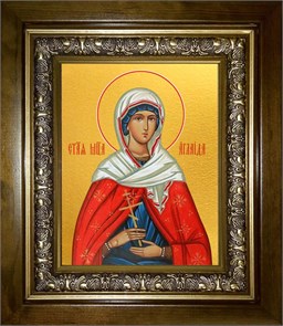 Аглаида Римская мученица 18х24 в киоте 24х30 km_25_2507