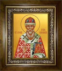 Арсений Элассонский, Суздальский, святитель 18х24 в киоте 24х30 km_25_2519