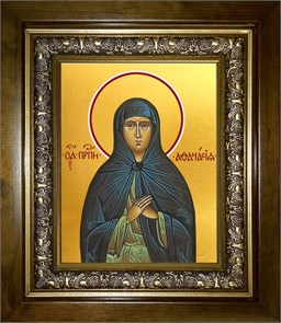 Афанасия Эгинская 18х24 в киоте 24х30 km_25_2523