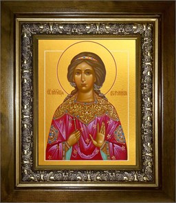 Виринея Едесская 18х24 в киоте 24х30 km_25_2527