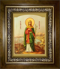 Елисавета Адрианопольская, мученица 18х24 в киоте 24х30 km_25_2545