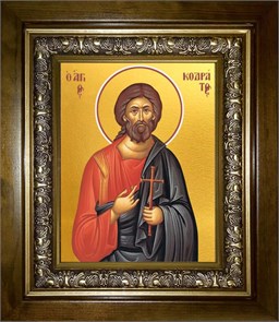 Кодрат Никомидийский, мученик 18х24 в киоте 24х30 km_25_2586