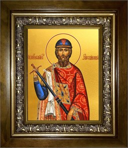 Константин Ярославский, благоверный князь 18х24 в киоте 24х30 km_25_2587