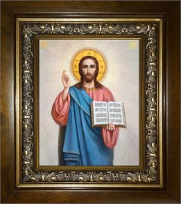 Господь Вседержитель 14х18 в киоте 20х24 km_25_61
