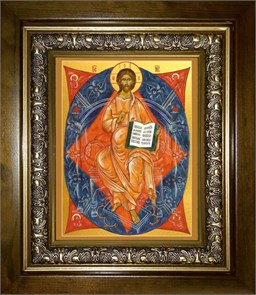 Спас в Силах 14х18 в киоте 20х24 km_25_69