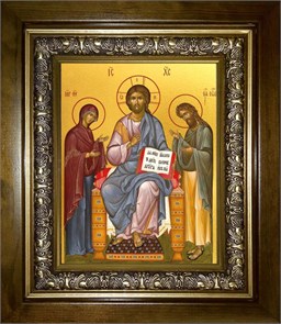 Деисус, Спас на престоле 14х18 в киоте 20х24 km_25_72