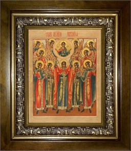 Собор Архангела Михаила 14х18 в киоте 20х24 km_25_89