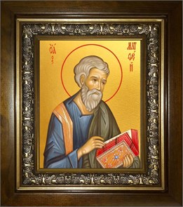 Матфей апостол 14х18 в киоте 20х24 km_25_347