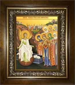 Жены-мироносицы 14х18 в киоте 20х24 km_25_566