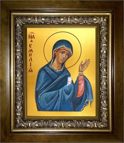 Емилия Кесарийская 18х24 в киоте 24х30 km_25_1357