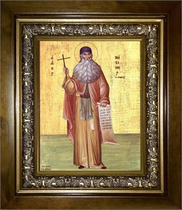 Максим Грек преподобный 18х24 в киоте 24х30 km_25_1390